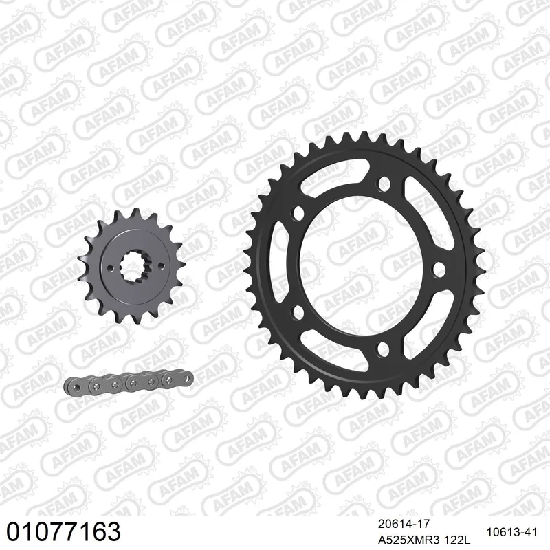 Kit chaîne AFAM Honda VT 750 Black Widow