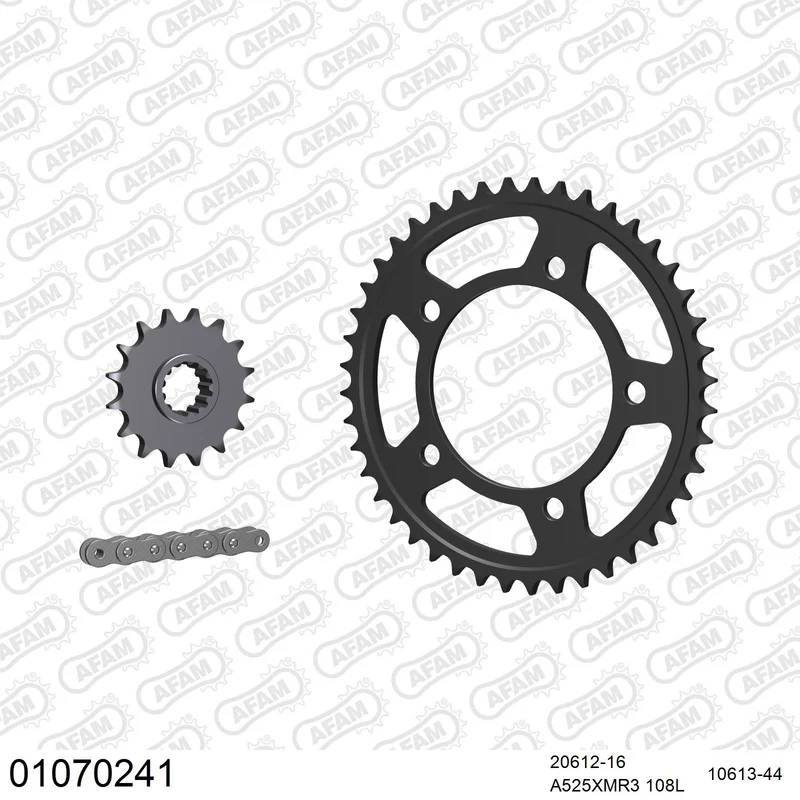 Kit chaîne AFAM Honda CBR 600 F4