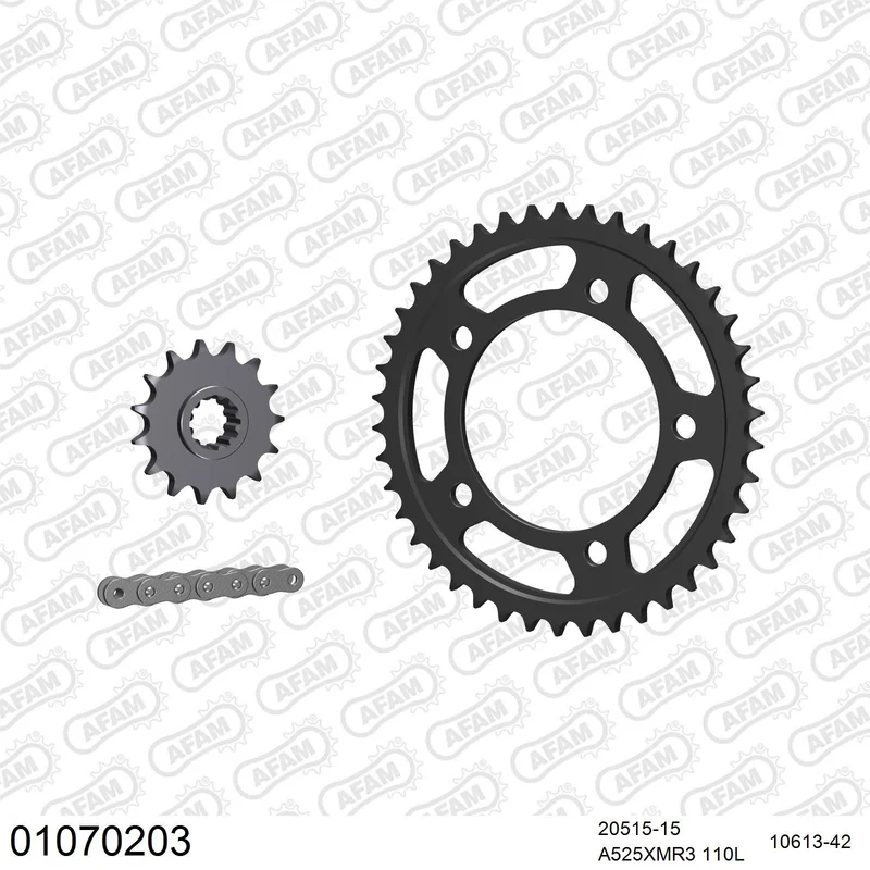 Kit chaîne AFAM Honda CB 600 F Hornet