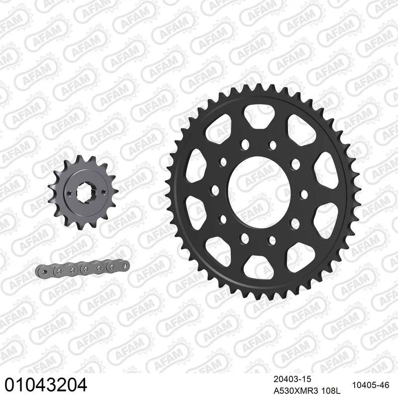 Kit chaîne AFAM Honda VF 500 F