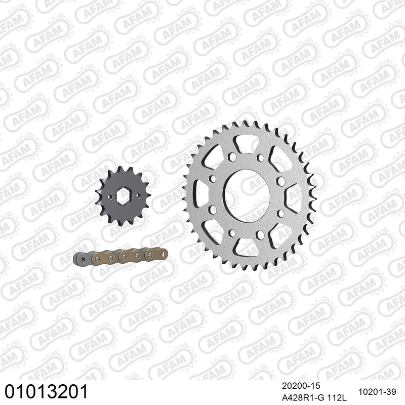 Kit chaîne AFAM Honda CB125T
