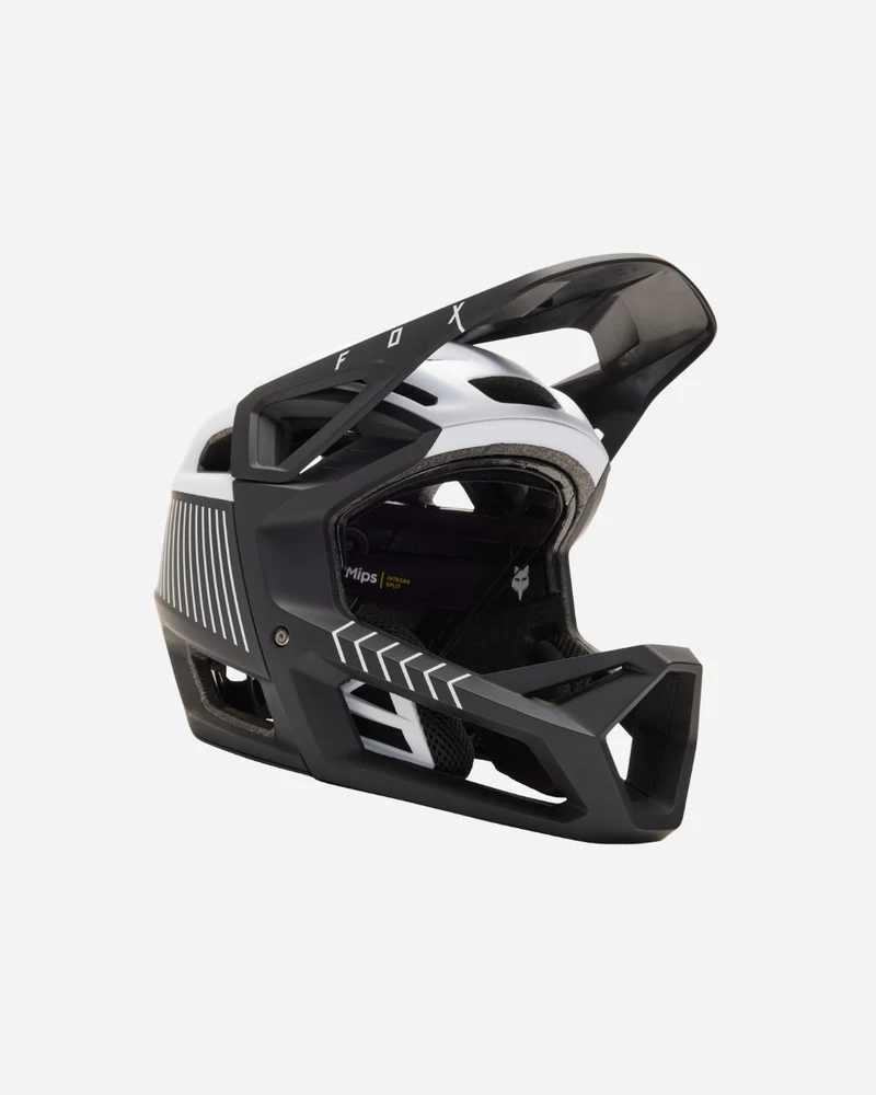 Casque Fox Racing Proframe Rs Mash - Noir/Blanc