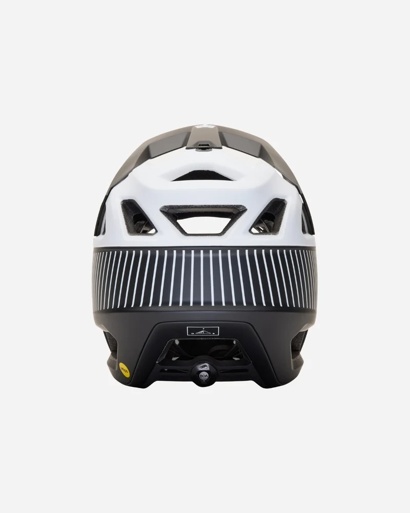 Casque Fox Racing Proframe Rs Mash - Noir/Blanc