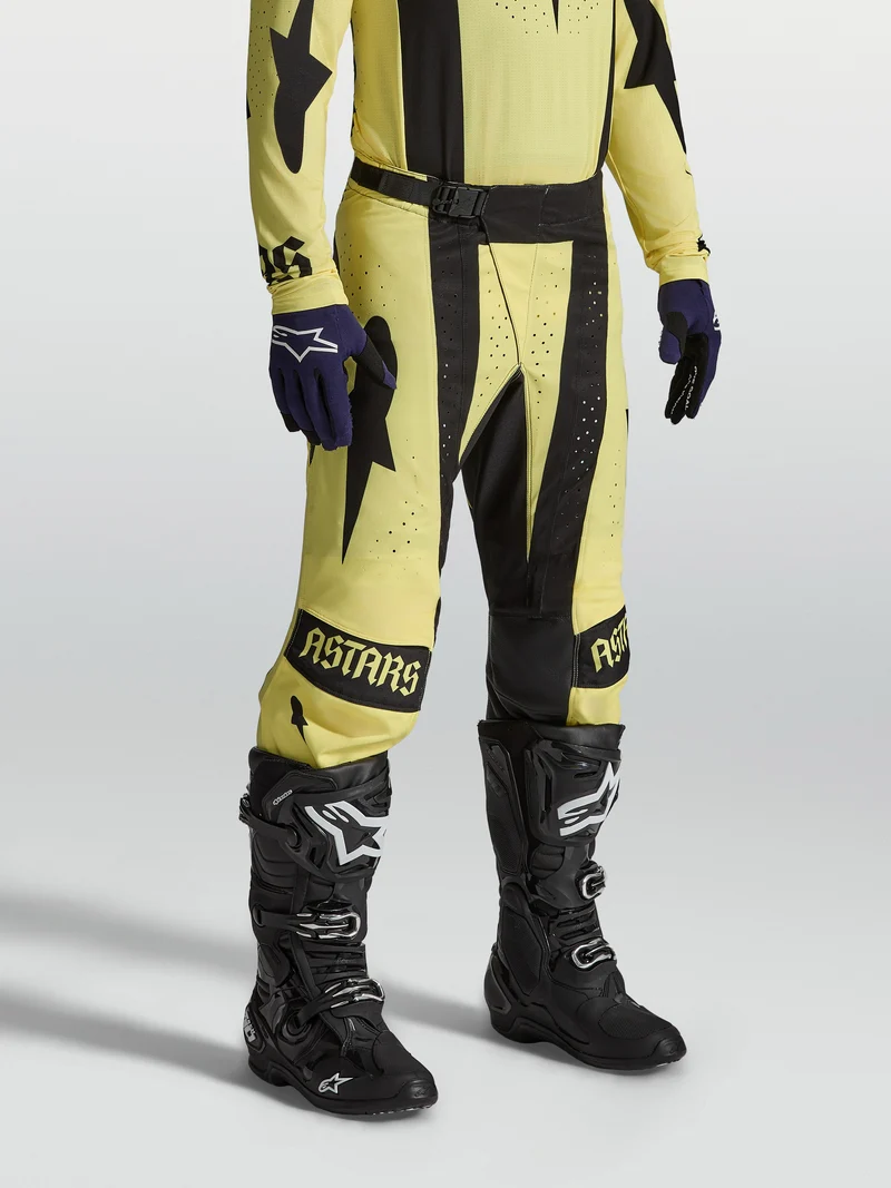 Pantalon Alpinestars Techstar Atrox - Jaune/Noir
