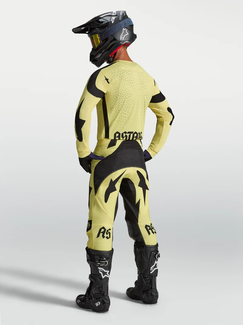 Pantalon Alpinestars Techstar Atrox - Jaune/Noir