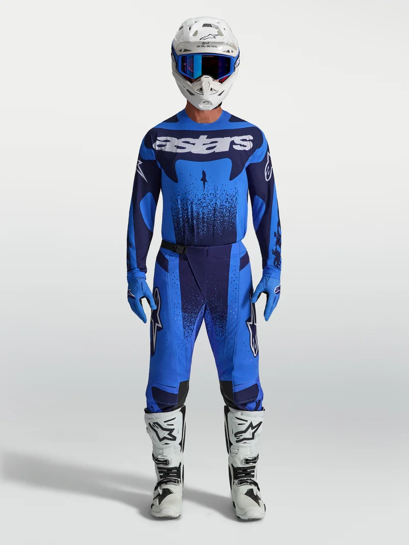 Pantalon Alpinestars Techstar Swan - Bleu UCLA/Bleu foncé