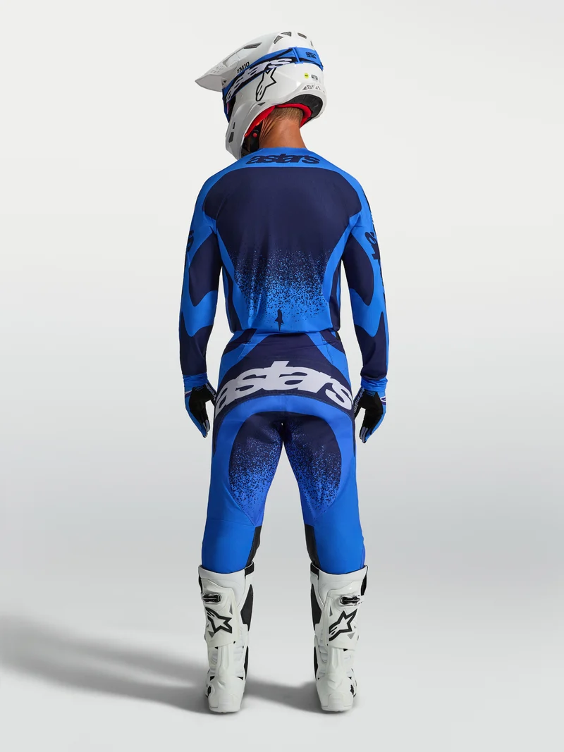 Pantalon Alpinestars Techstar Swan - Bleu UCLA/Bleu foncé