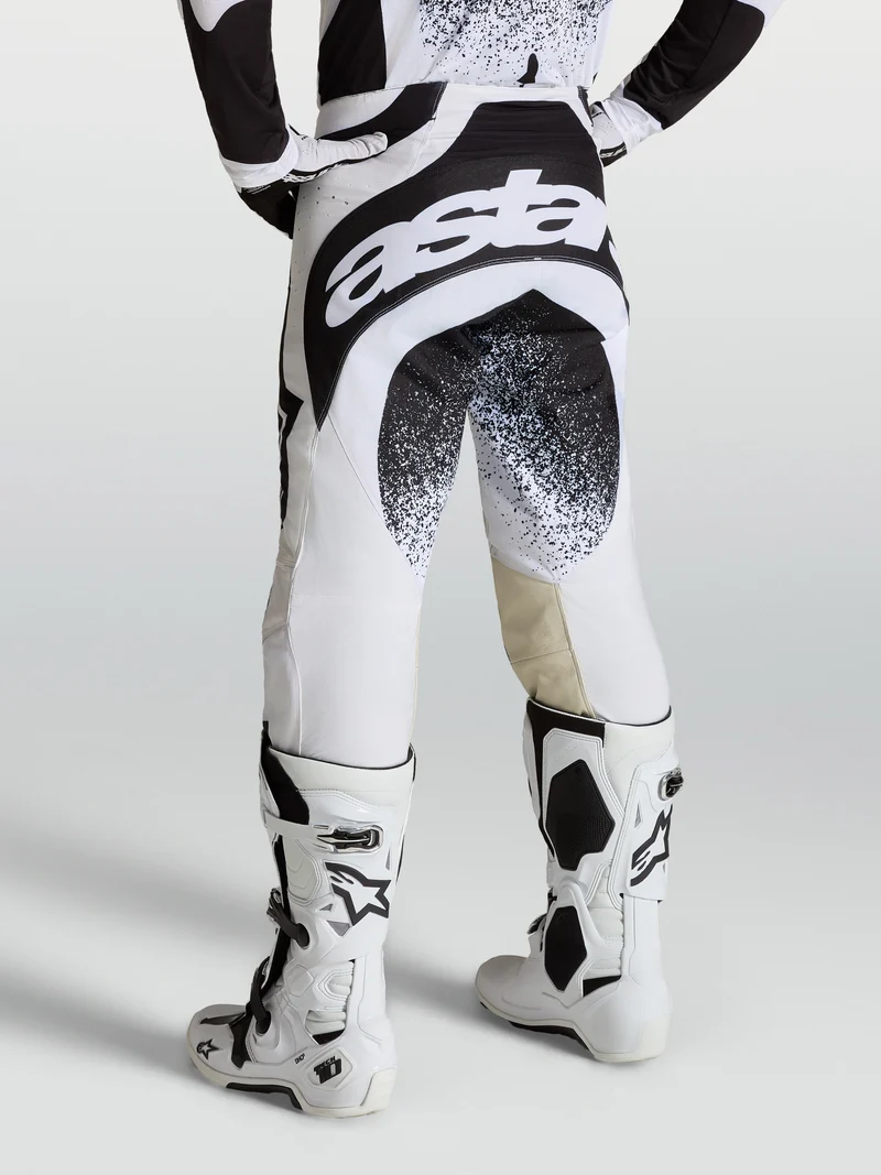 Pantalon Alpinestars Techstar Swan - Blanc/Noir
