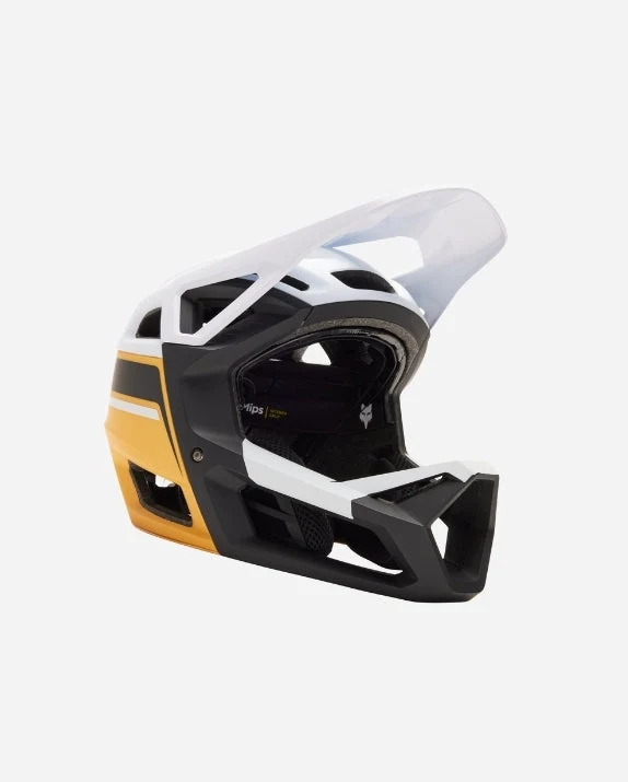 Casque Fox Racing Proframe RS Racik CE - Jonquille