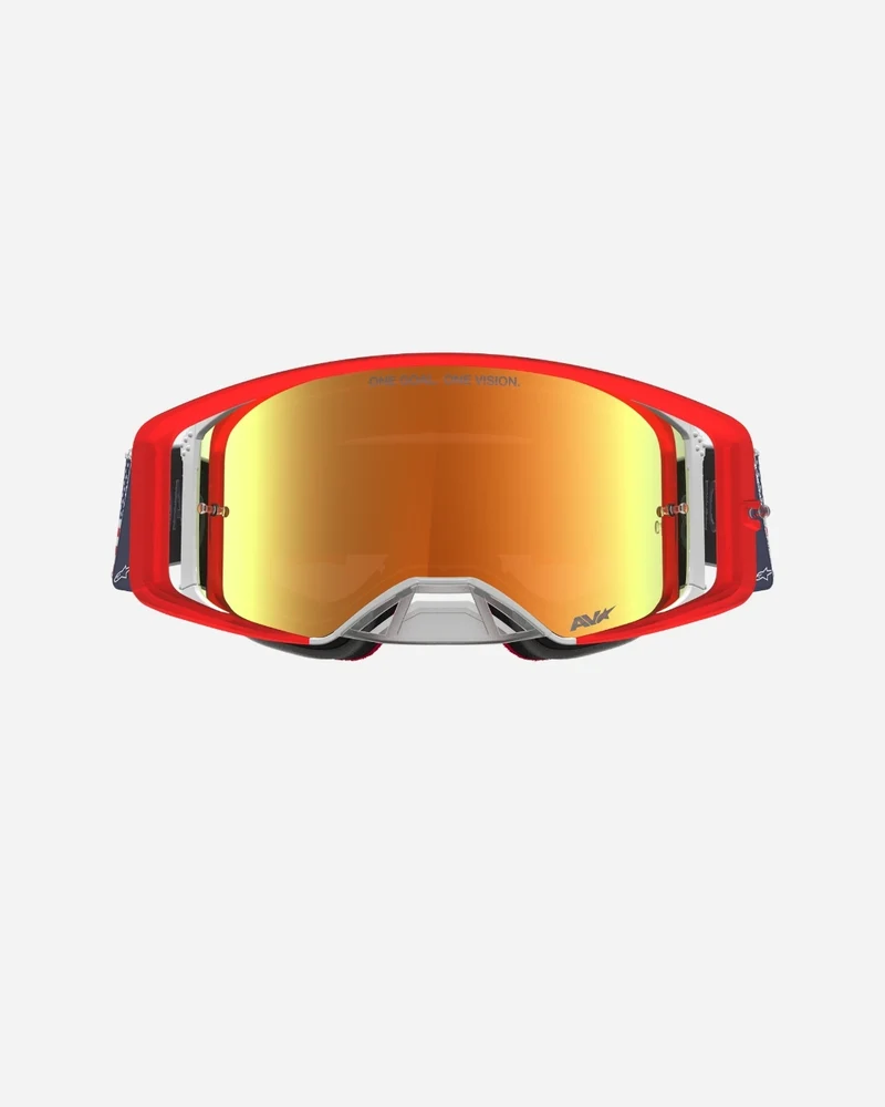 Masque Alpinestars Supertech FiftyFold Édition Limitée - Bleu/Rouge/Blanc
