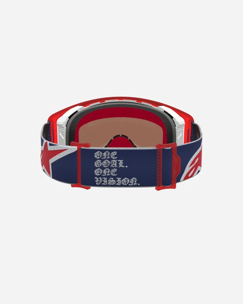 Masque Alpinestars Supertech FiftyFold Édition Limitée - Bleu/Rouge/Blanc