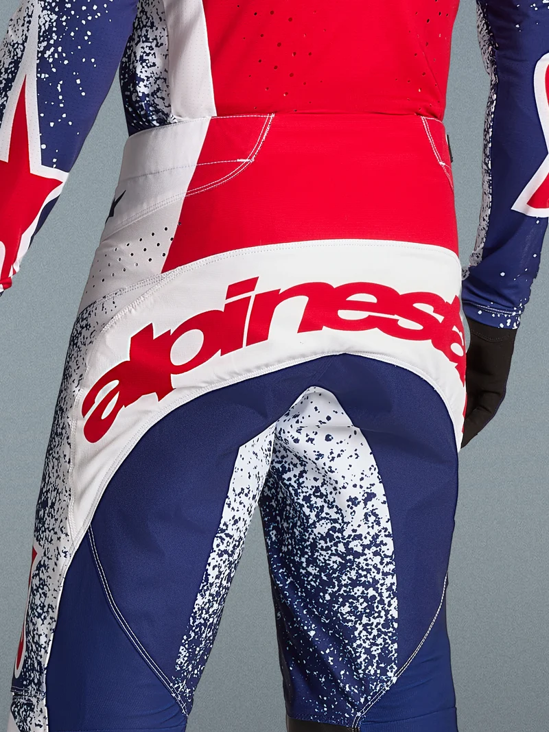 Pantalon Alpinestars Techstar Unity Édition Limitée - Bleu/Rouge/Blanc