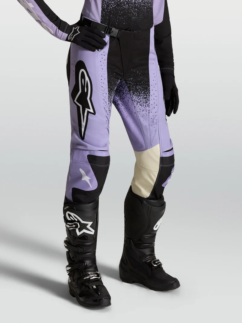 Pantalon femme Alpinestars Stella Techstar Swan - Violet clair/Noir