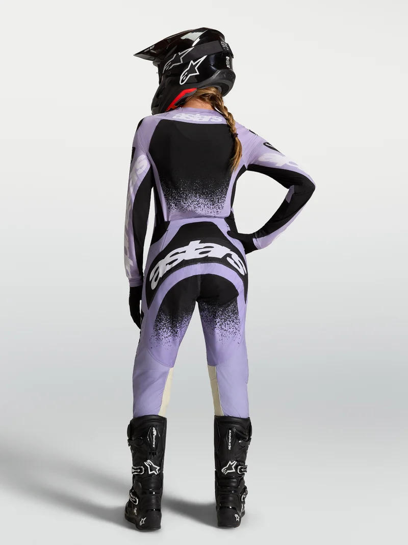 Pantalon femme Alpinestars Stella Techstar Swan - Violet clair/Noir