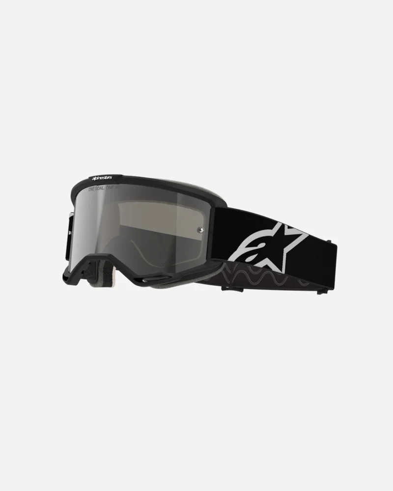 Masques Alpinestars Vision 5 Corp 2 - Noir/Blanc/Miroir Argent