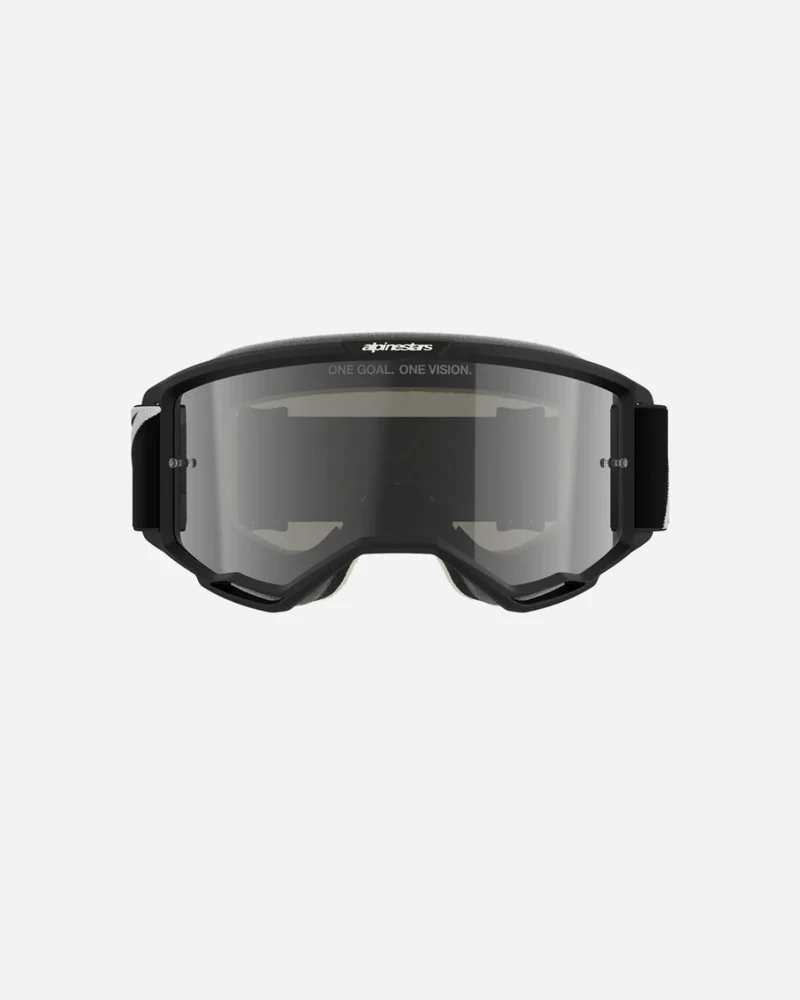 Masques Alpinestars Vision 5 Corp 2 - Noir/Blanc/Miroir Argent