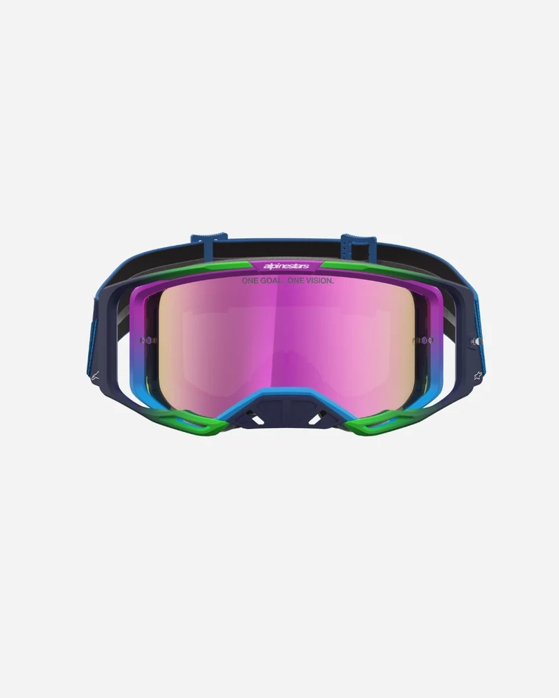 Masques Alpinestars Vision 8 Maven - Bleu Blithe/Violet/Miroir Rose