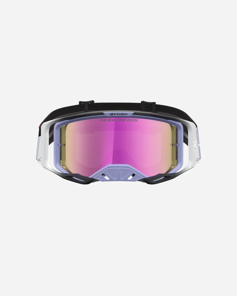 Masques Alpinestars Vision 8 Maven - Lavande/Noir/Miroir Rose