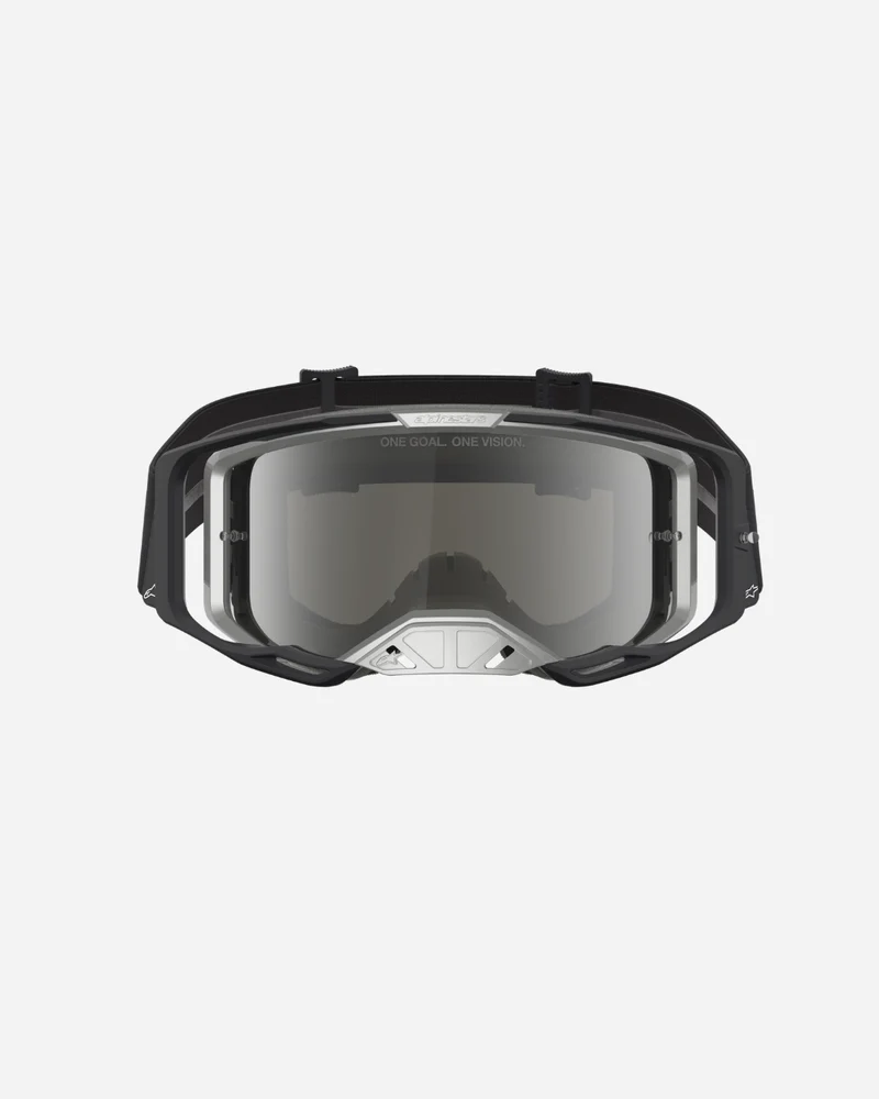 Masques Alpinestars Vision 8 Amber - Noir/Argent/Miroir Argent