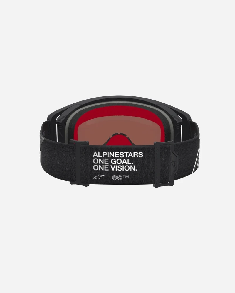 Masques Alpinestars Supertech Vesta - Noir Mat/Argent/Miroir Argent