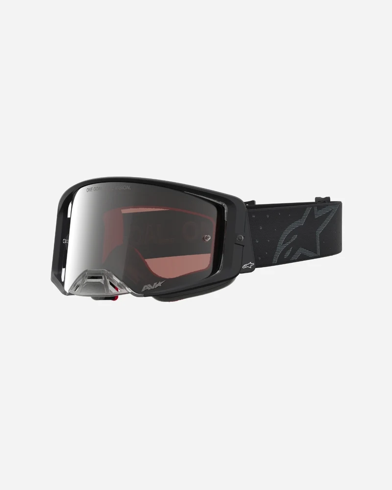 Masques Alpinestars Supertech Cloak - Noir/Miroir Argent