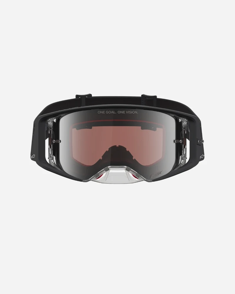 Masques Alpinestars Supertech Cloak - Noir/Miroir Argent
