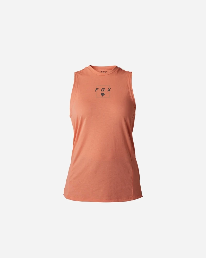 Maillot manches courtes femme Fox Racing Ranger Drirelease - Saumon
