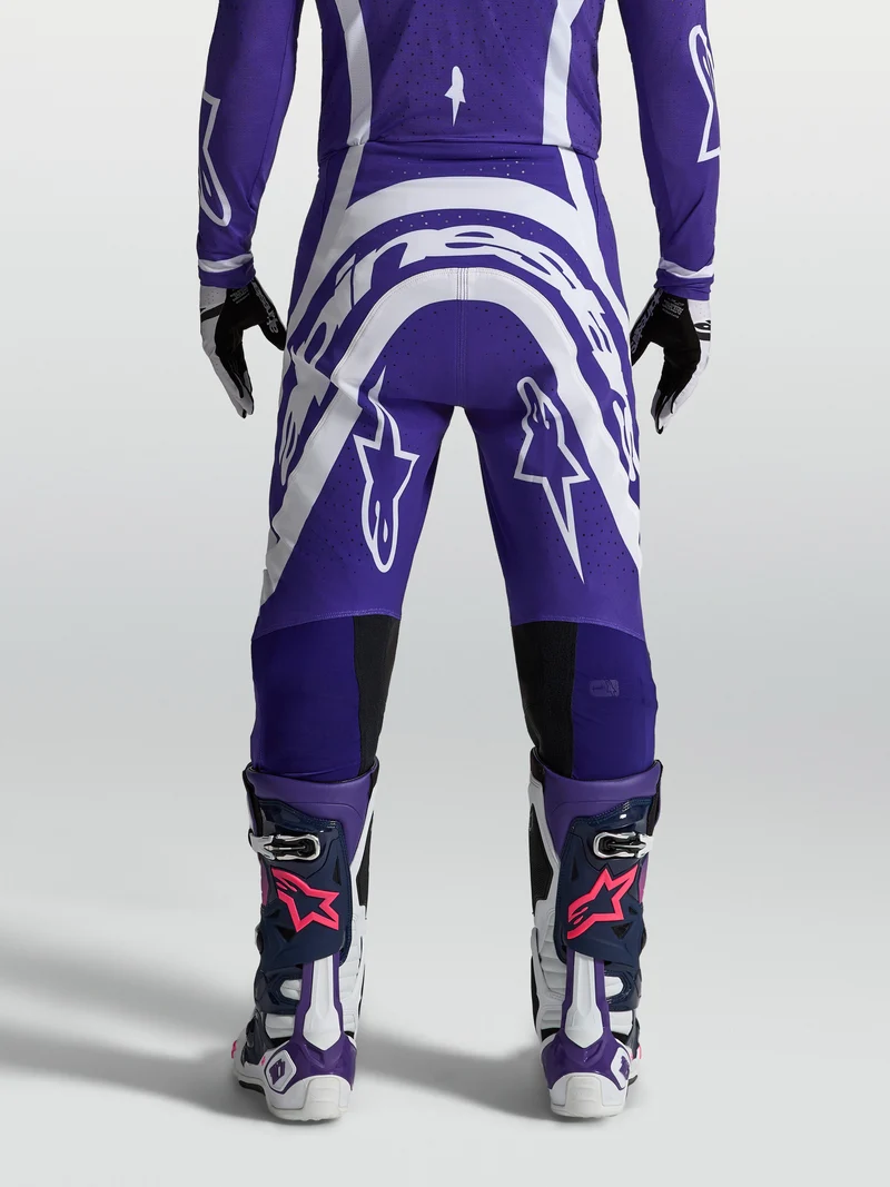 Pantalon Alpinestars Supertech Vesta - Bleu foncé/Blanc