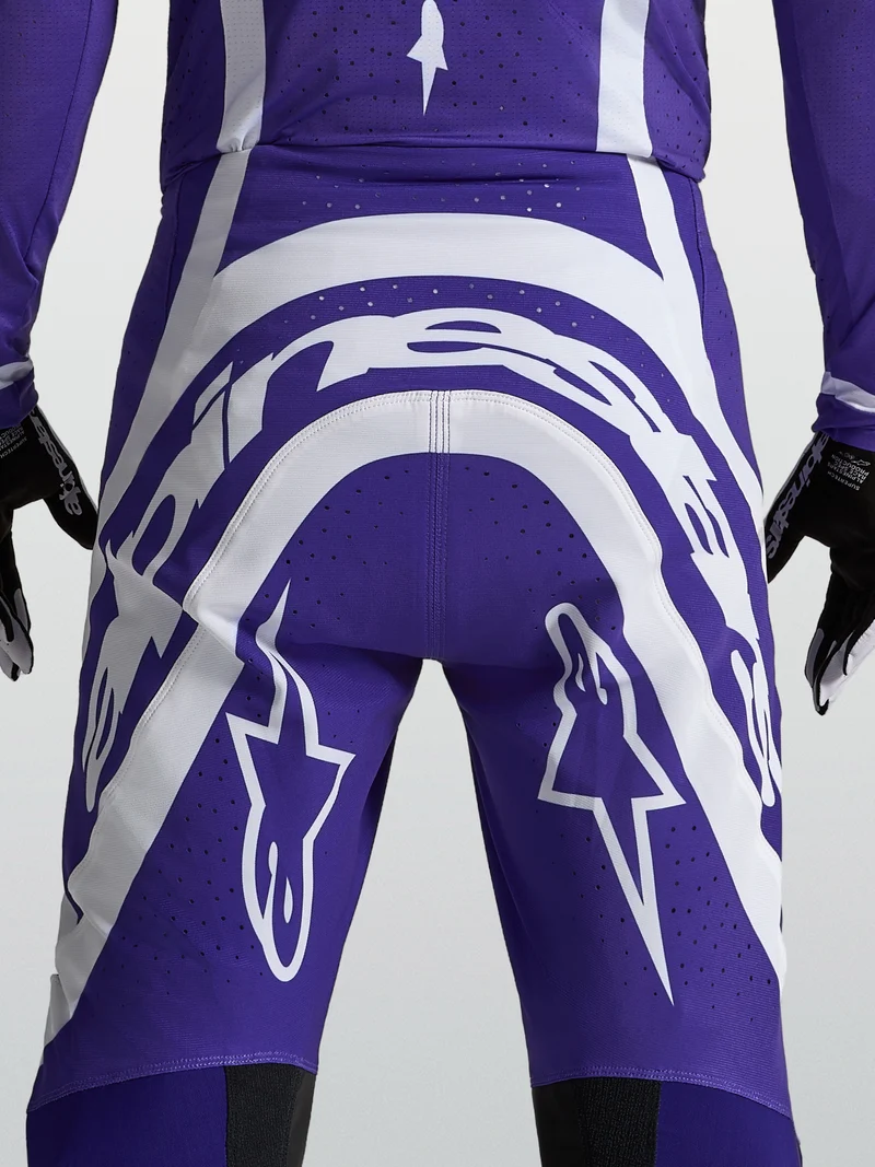 Pantalon Alpinestars Supertech Vesta - Bleu foncé/Blanc
