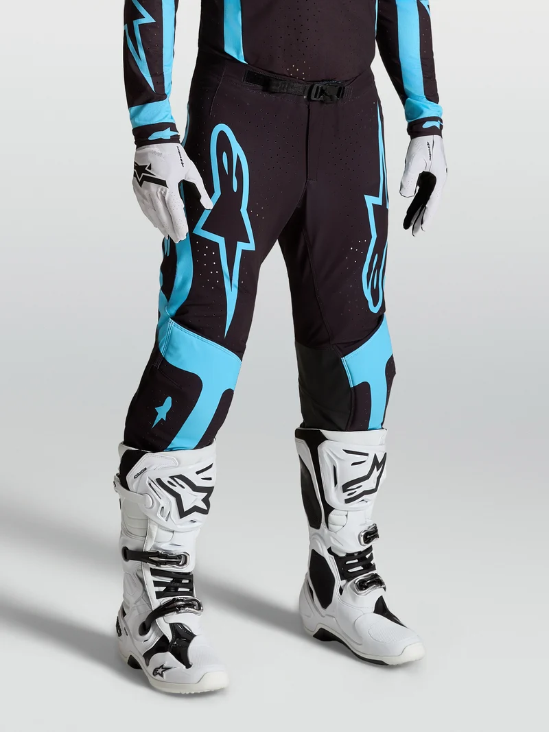Pantalon Alpinestars Supertech Vesta - Noir/Turquoise