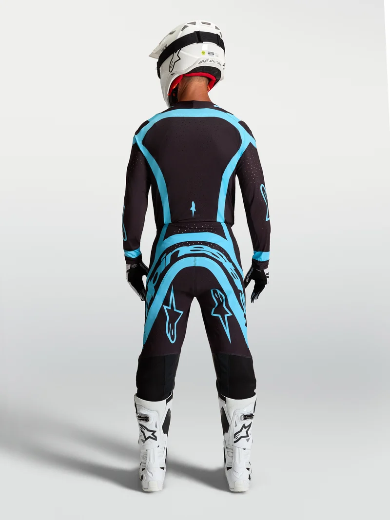 Pantalon Alpinestars Supertech Vesta - Noir/Turquoise