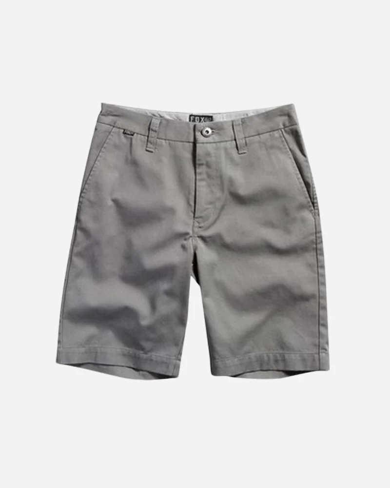 Short Enfant Fox Racing Essex - Gris Métallisé