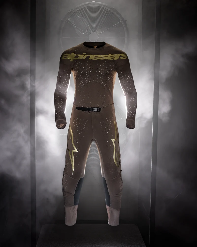 Pantalon Alpinestars Supertech Air Gold Édition Limitée - Or