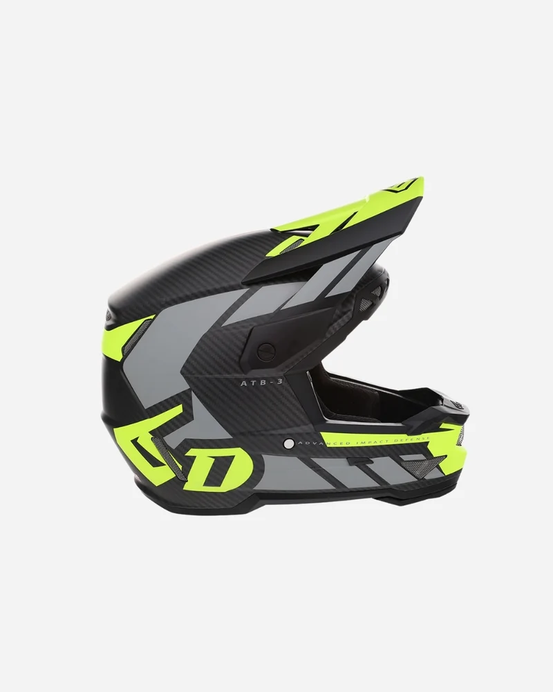 Casque 6D Helmets ATB-3 LS - Jaune Néon Mat