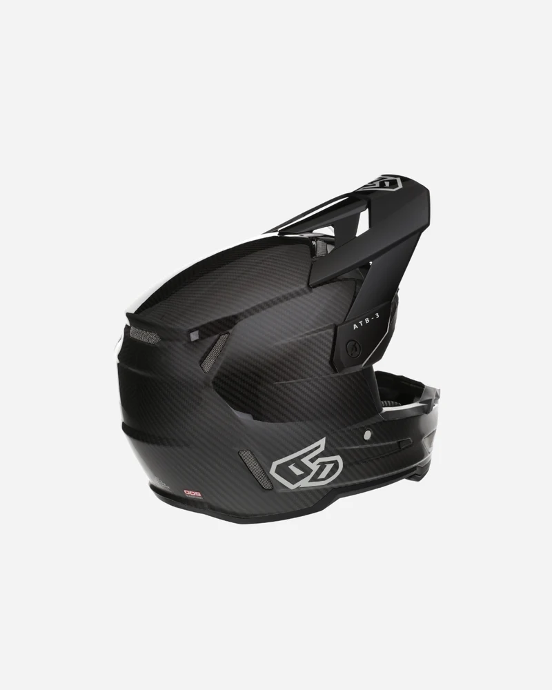 Casque 6D Helmets ATB-3 Solid - Noir Brillant