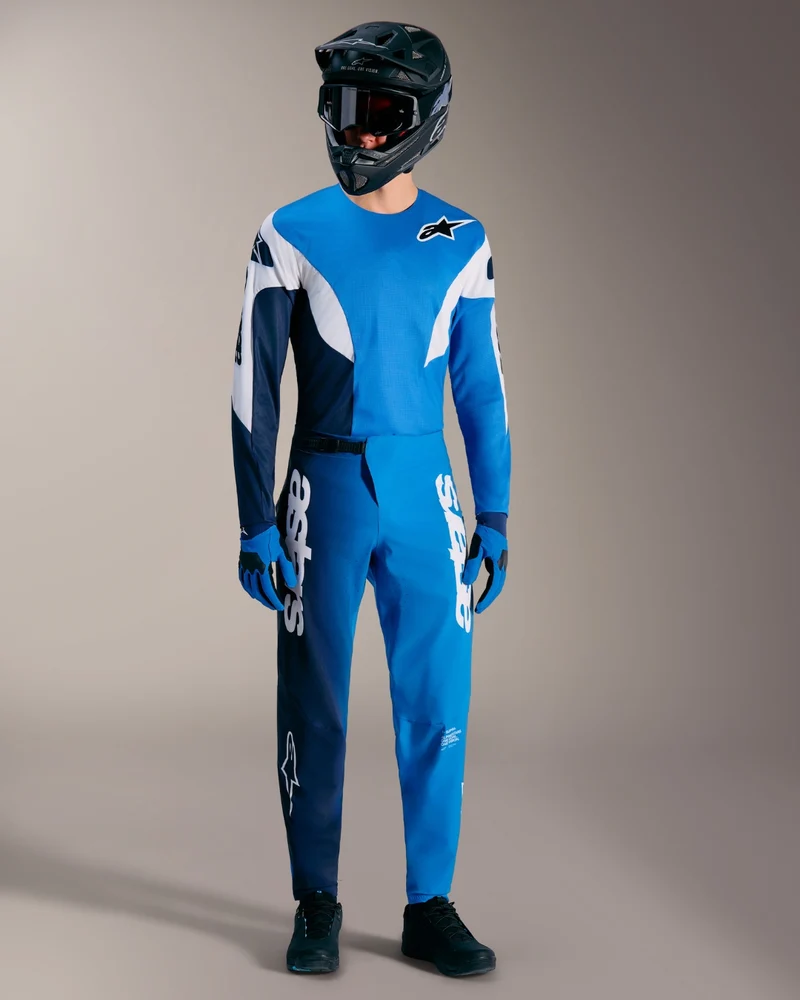Maillot manches longues Alpinestars A-Supra Elite - Bleu Dégradé