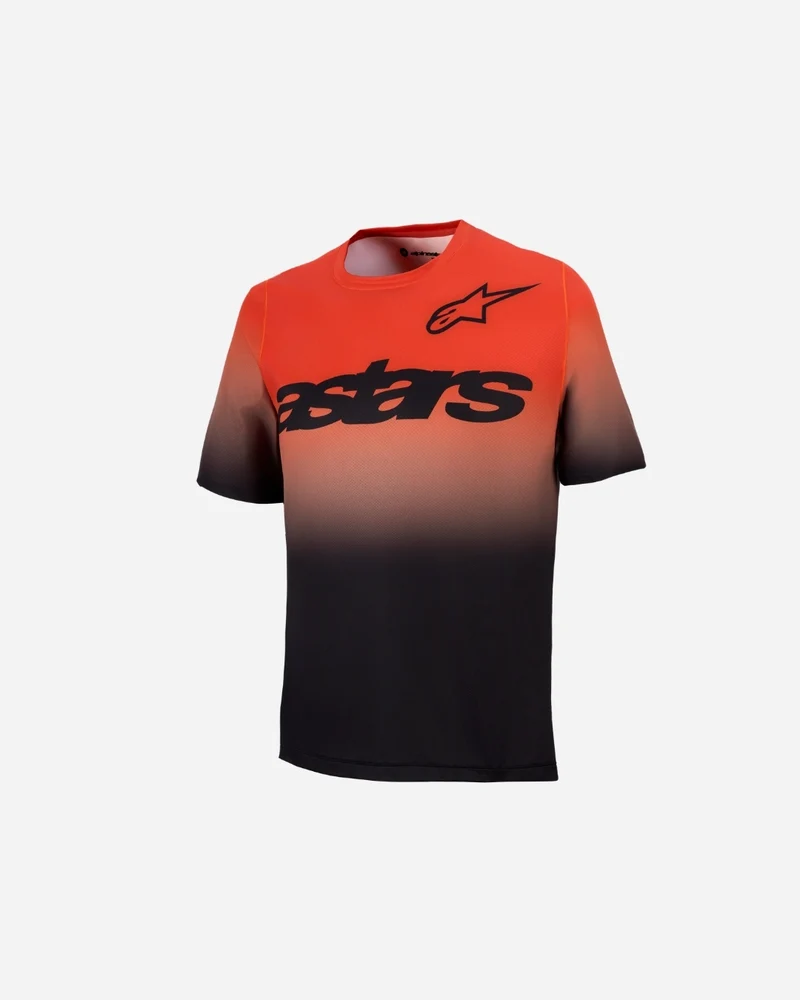 Maillot manches courtes Alpinestars A-Dura Astars 2.0 - Orange/Noir