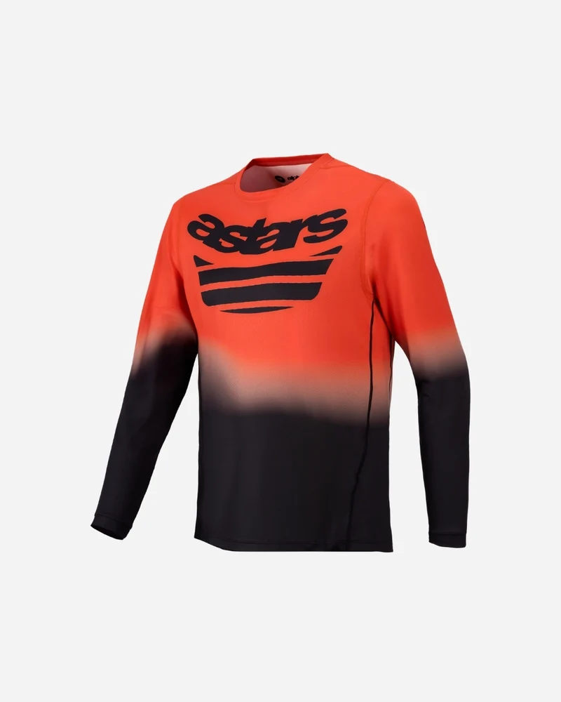 Maillot manches longues Alpinestars A-Dura Astars 2.0 - Orange/Noir