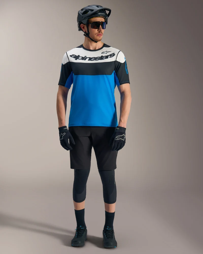 Maillot manches courtes Alpinestars A-Dura Race - Bleu vif