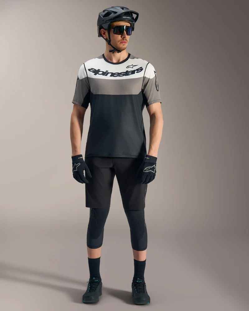 Maillot manches courtes Alpinestars A-Dura Race - Noir