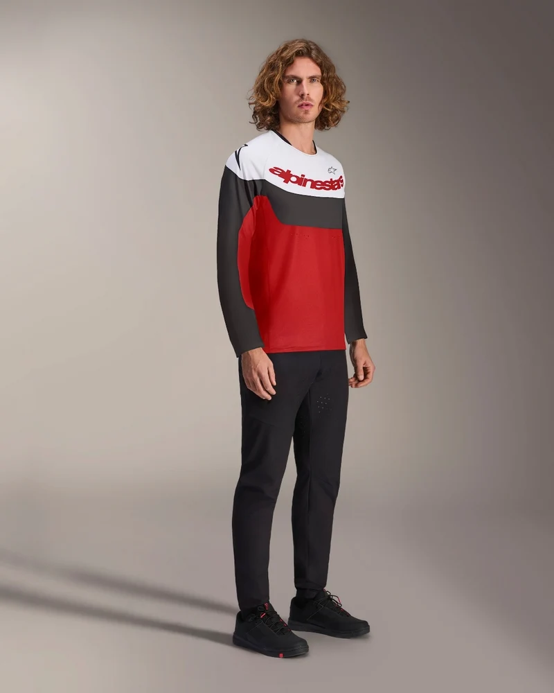 Maillot manches longues Alpinestars A-Dura Race - Rouge