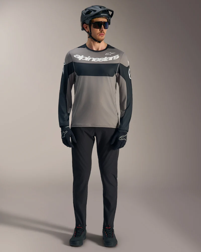 Maillot manches longues Alpinestars A-Dura Race - Gris