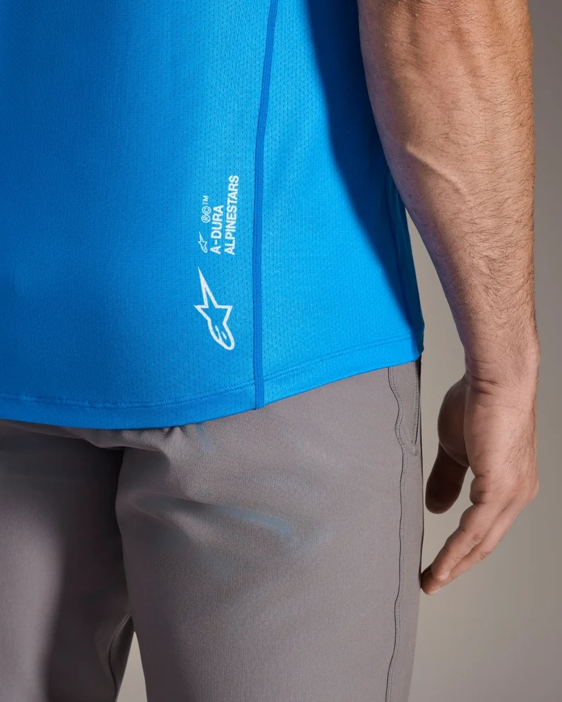 Maillot manches courtes Alpinestars A-Dura Air - Bleu vif