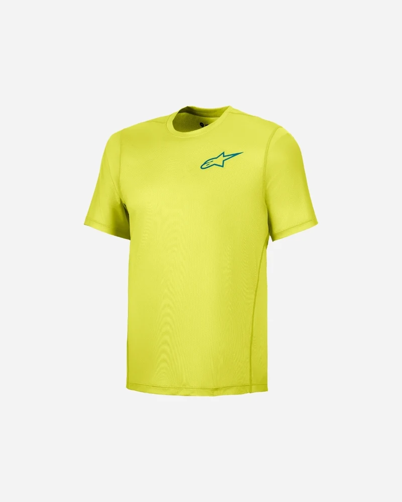 Maillot manches courtes Alpinestars A-Dura Air - Jaune fluo