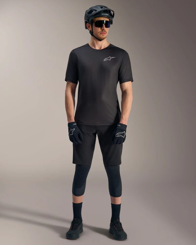 Maillot manches courtes Alpinestars A-Dura Air - Noir