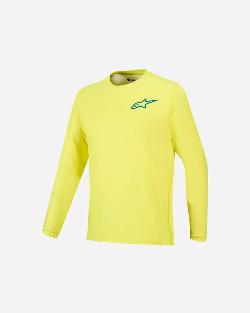 Maillot manches longues Alpinestars A-Dura Air - Jaune fluo