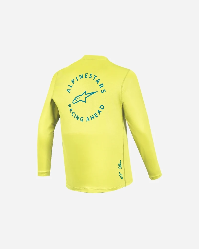 Maillot manches longues Alpinestars A-Dura Air - Jaune fluo