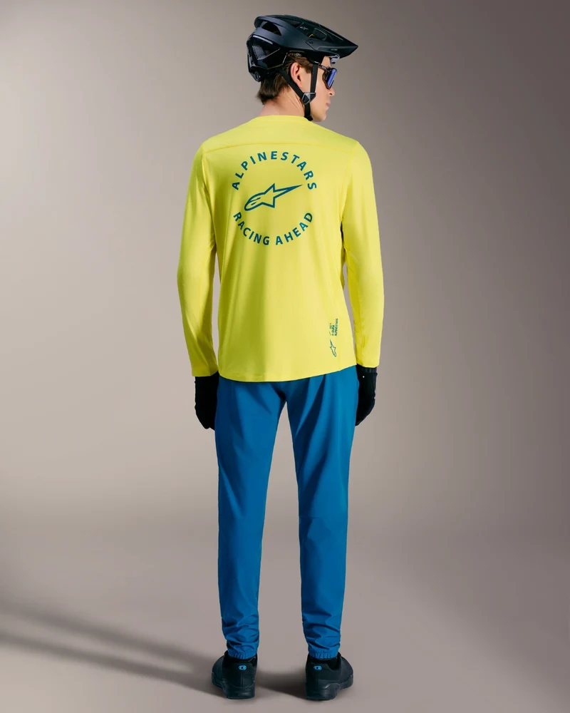 Maillot manches longues Alpinestars A-Dura Air - Jaune fluo