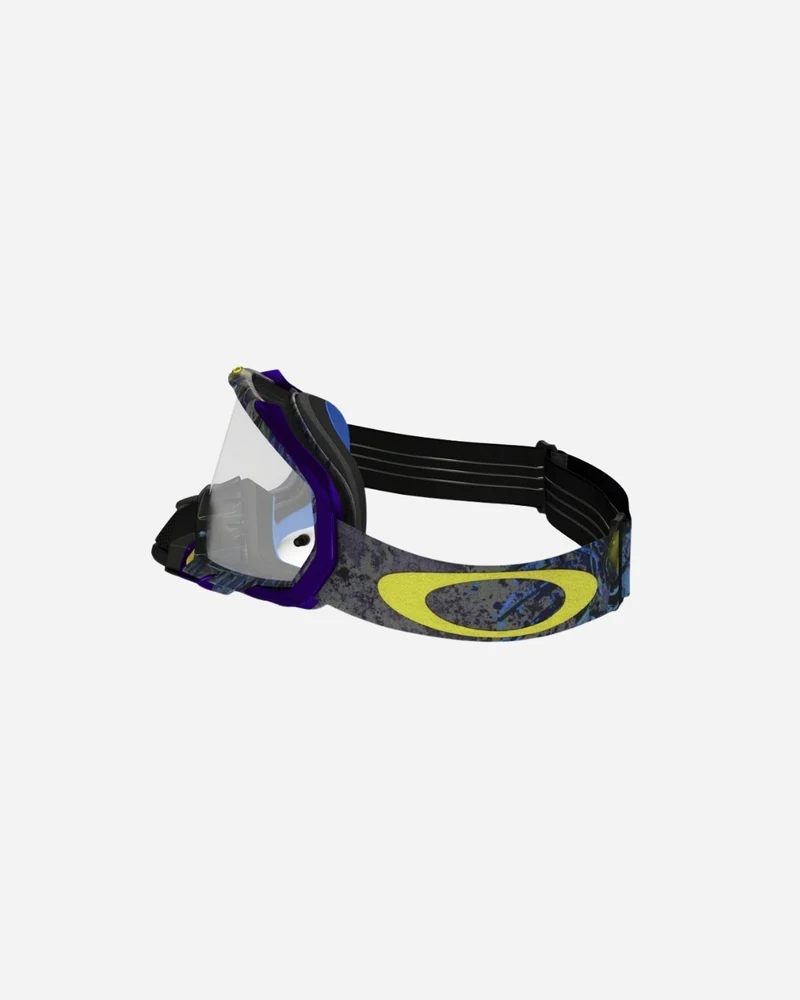 Masque Oakley Mayhem Pro MX - Skull Pipe Bleu