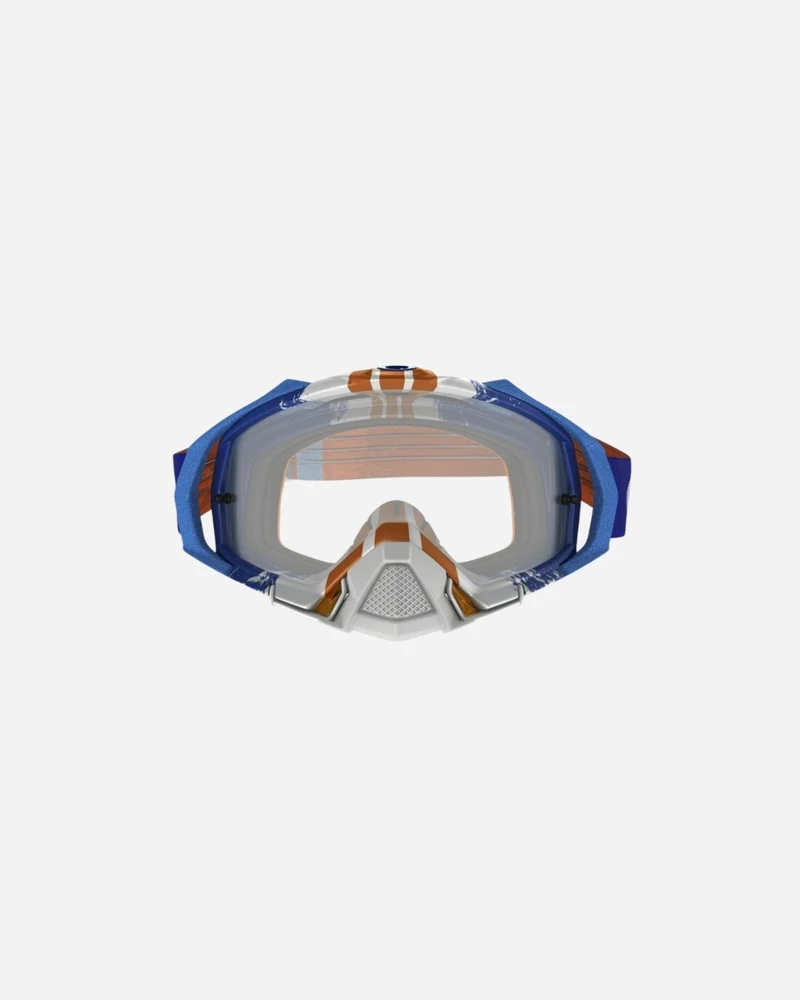 Masque Oakley Mayhem Pro MX - Pinned Noir/Orange